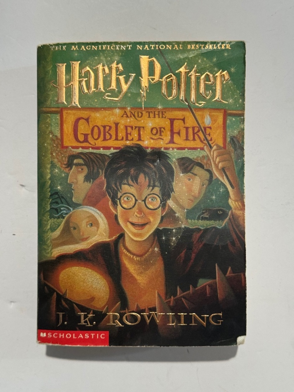 Harry Potter Goblet of Fire 1st Scholastic Paperback Printing 2002 J.K. Rowling